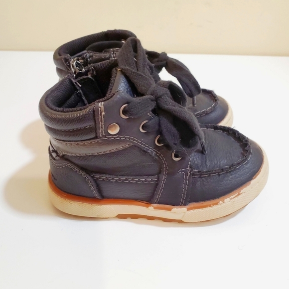 Eddie Bauer black boys booties size 7M - Picture 1 of 12